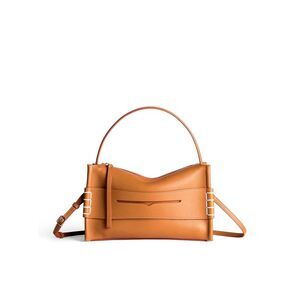 J.W.Anderson Women Small Loafer Bag In Brown Leather